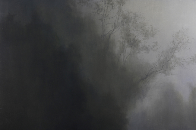 韩言松，墨，布面油画，100 x 150cm, 2014.JPG