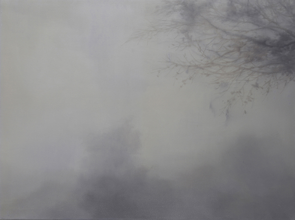 韩言松，游，布面油画，75 x 100cm，2014 .JPG